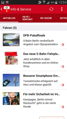 S-Bahn Berlin android App screenshot 1